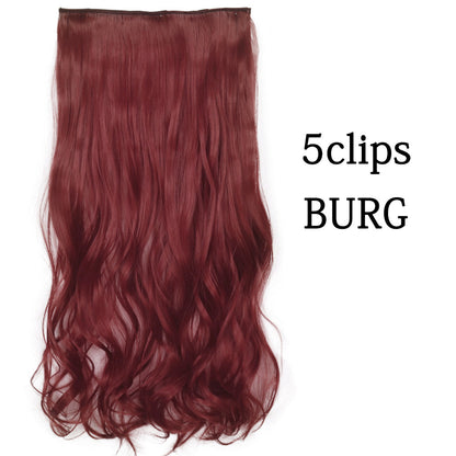 Five-card Big Wave Curly Hair Extension