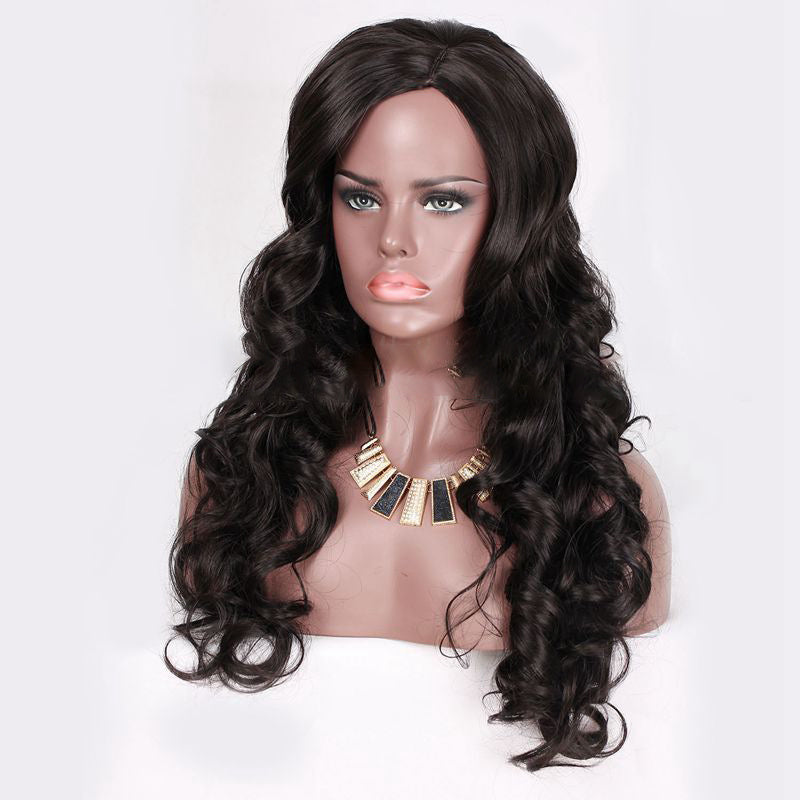 Aisi Wig European And American Big Wavy Long Curly Hair Wig