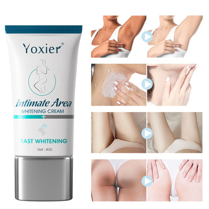 Intimate Area Whitening Cream Brighten Repair Armpit Elbow Buttocks Moisturizing Nourish Nicotinamide Body Skin Care