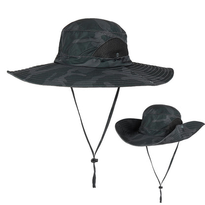 Anti ultraviolet sun hat with big eaves