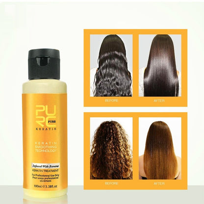 Banana Flavor Brazil Keratin Conditioner