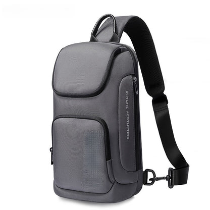 Men's Korean-style Chest Bag Light Business Functional Messenger Bag