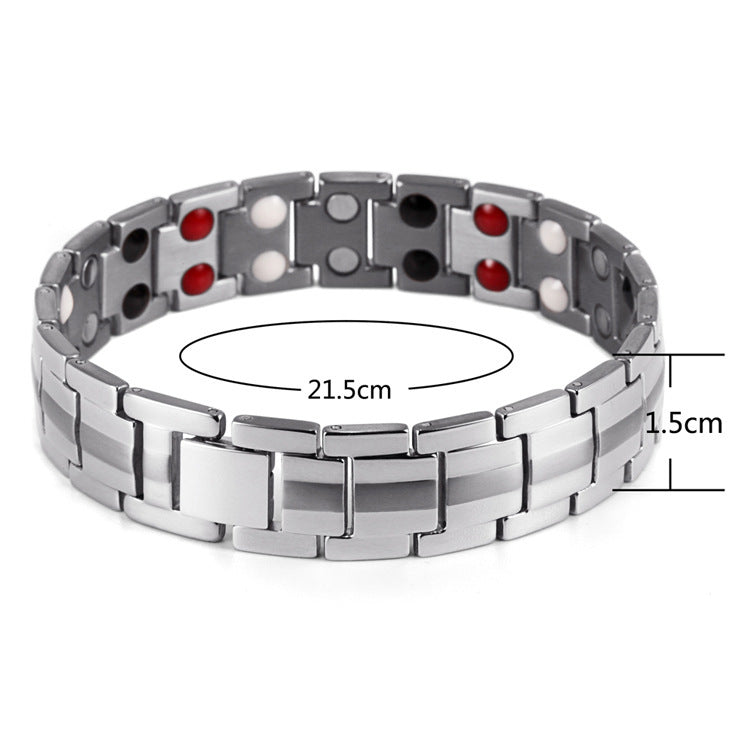 Bracelet Magnétique Homme 4-en-1 RainSoft