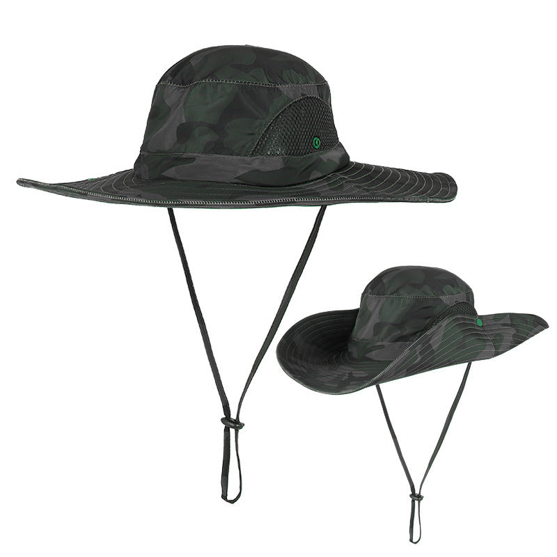 Anti ultraviolet sun hat with big eaves