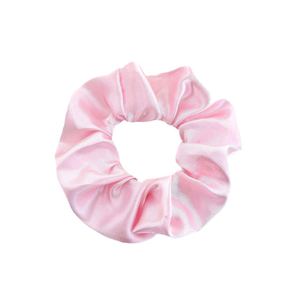 Solid Color Large Intestine Hair Ring Flower Hair Band Hair Accessories Rubber Band For Hair Ties