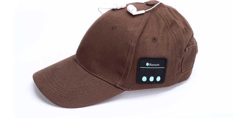 Wireless Headphones Bluetooth Earphone MusicCap Men Women Outdoor Leisure Hands-free Call Baseball Hat For Mobile Phone