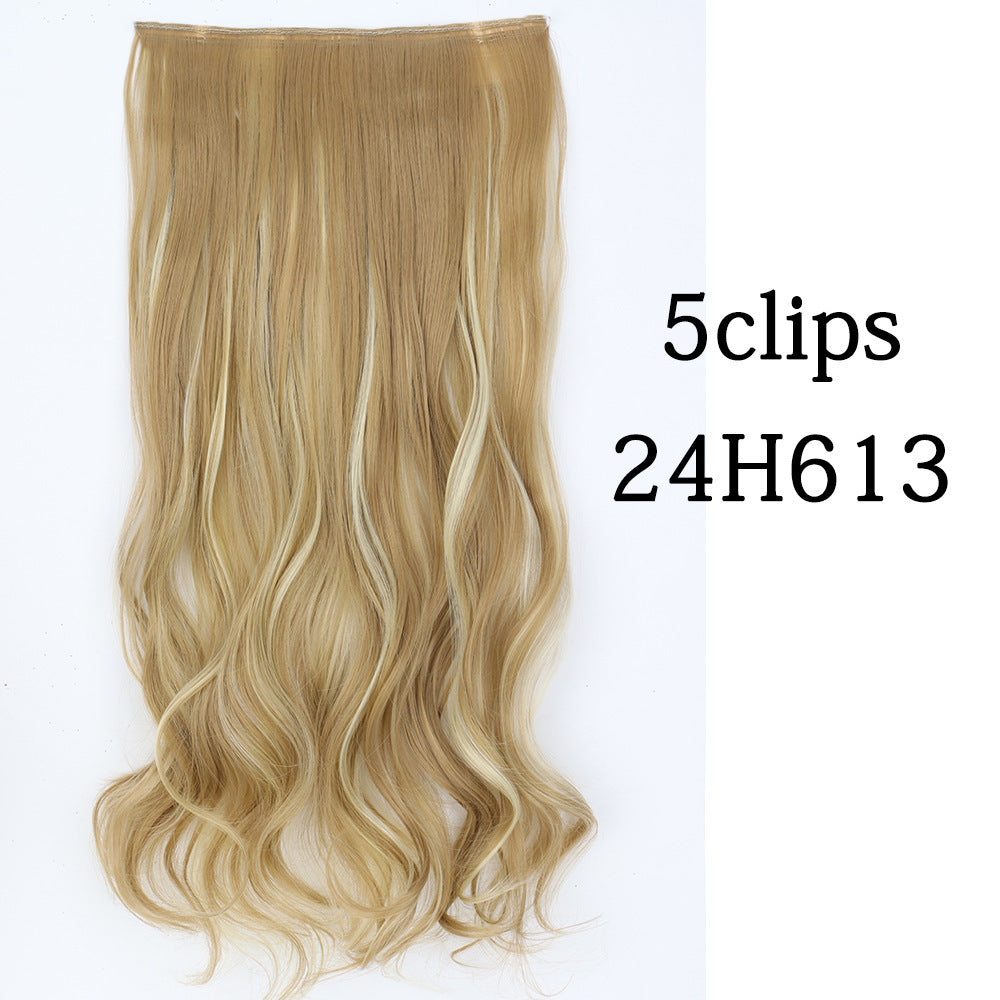 Five-card Big Wave Curly Hair Extension