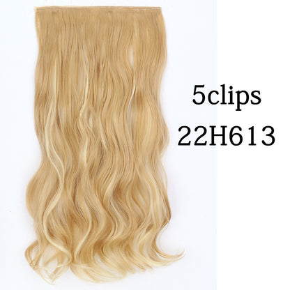 Five-card Big Wave Curly Hair Extension