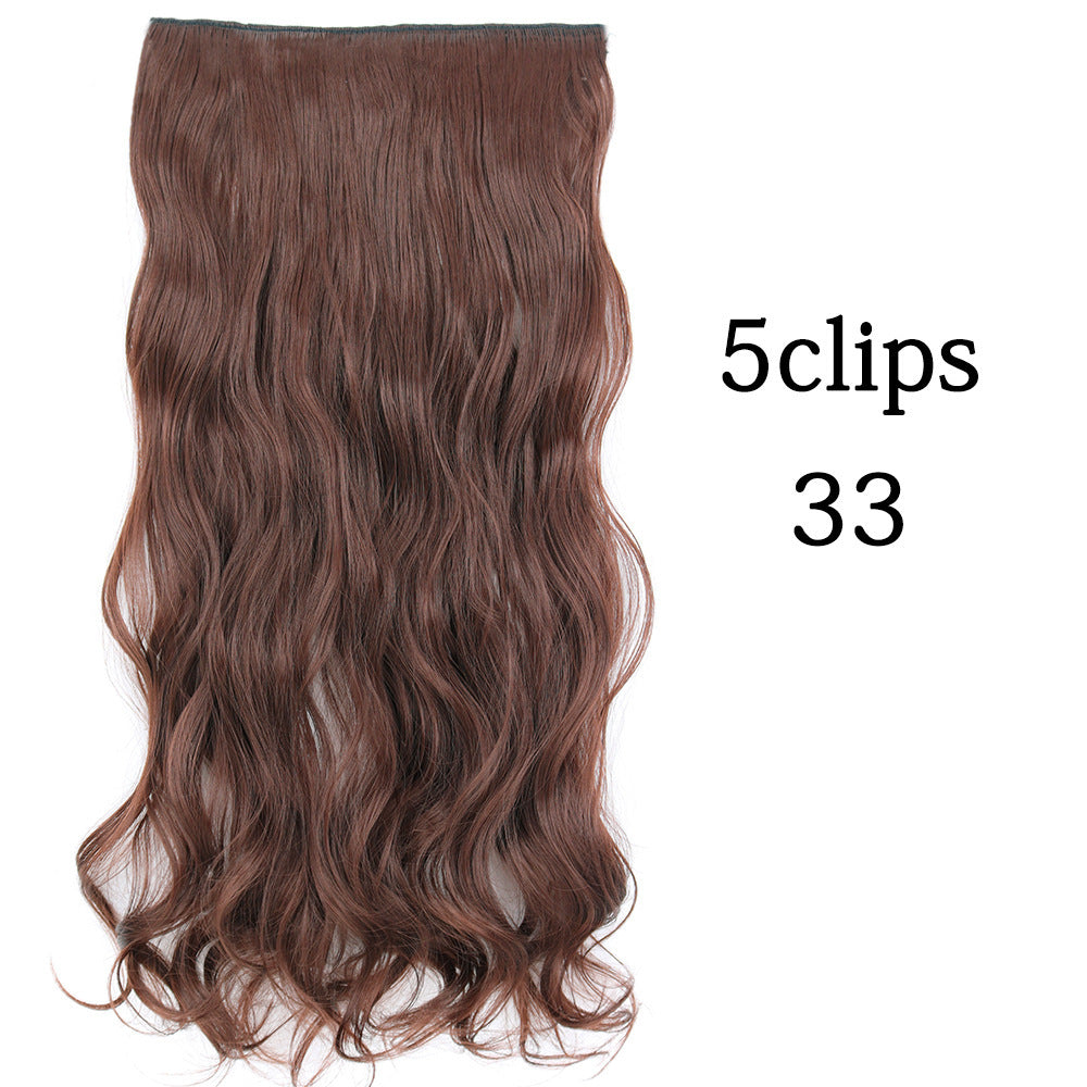 Five-card Big Wave Curly Hair Extension