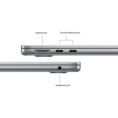 2024 Apple MacBook Air 13.6‘’ M3 16G+512G spatial audio Dual Thunderbolt 4 interface