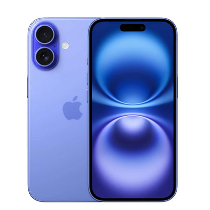 Apple iPhone 16 Smartphone 5G iOS 18 6.1'' Super Retina XDR OLED Display IP68 Dust/water Resistant Dual SIM Camera Control