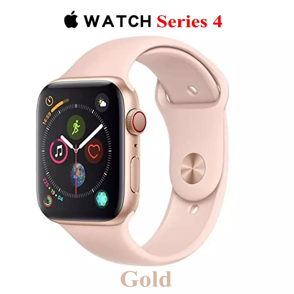 Apple Watch Series 4 Smartwatch 40MM/44MM GPS Aluminum with Sport Band (Renewed) Hot Sale