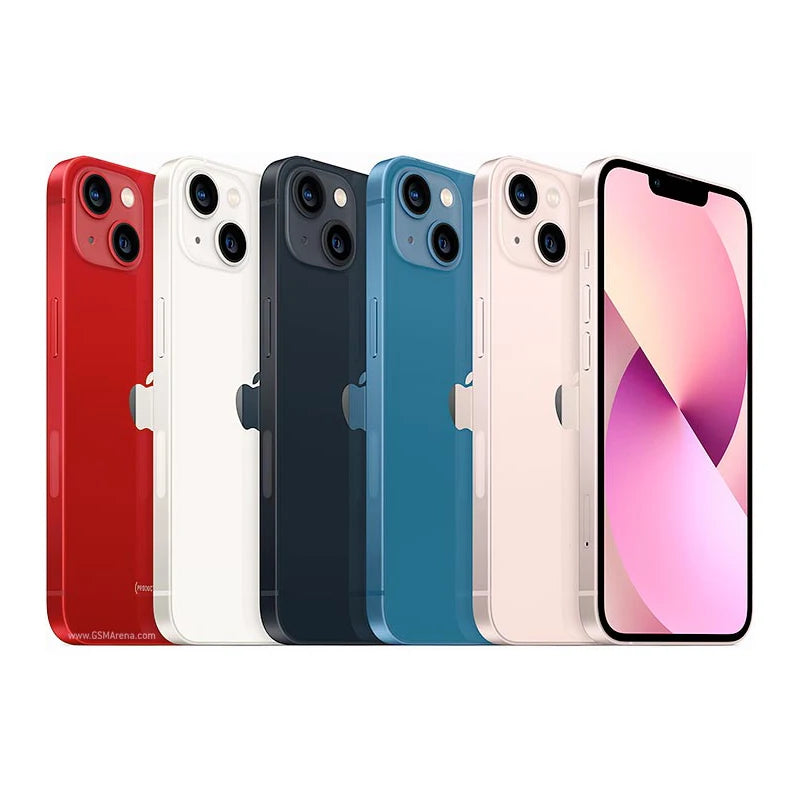 Apple iPhone 13 6.1" Super Retina XDR OLED Unlocked RAM 4GB ROM 128/256/512GB Face ID NFC A15 IOS 5G Genuine iPhone13