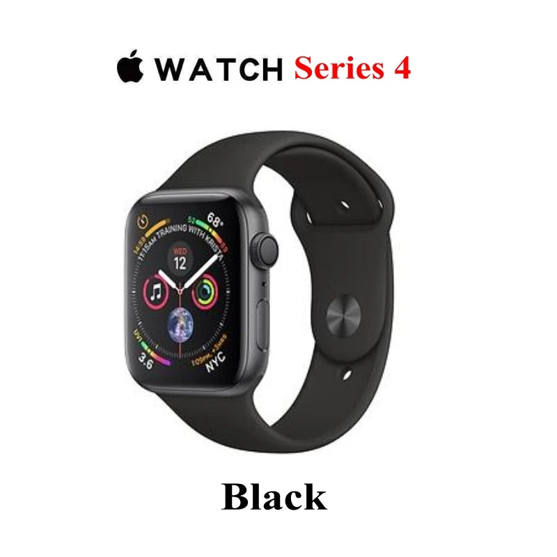 Apple Watch Series 4 Smartwatch 40MM/44MM GPS Aluminum with Sport Band (Renewed) Hot Sale