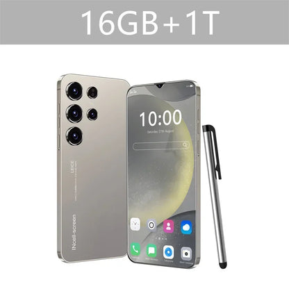 New High-end Original S24 Ultra Smartphone 7.0 HD 5G 16G+1T Android 14 Cell Phone Dual Sim Face Unlocked Mobile Phone Cellphones