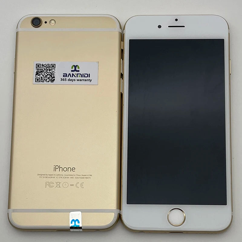 Apple iPhone 6 16GB 64GB 128GB 4.7" Display IOS 3G WCDMA 4G LTE 8MP 1G RAM WIFI Original Unlocked Used Mobile Cell Phone