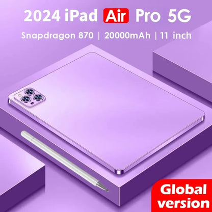 2024 Original Tablet iPad Air Pro 11 Inch 16GB RAM 1TB ROM tablet Android 13 Core Pad Tablet PC Phone Dual Wifi tablette android