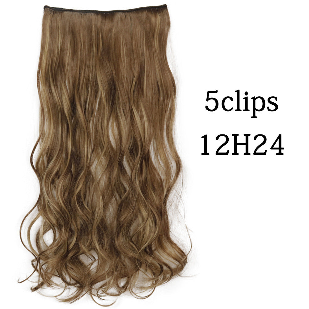 Five-card Big Wave Curly Hair Extension