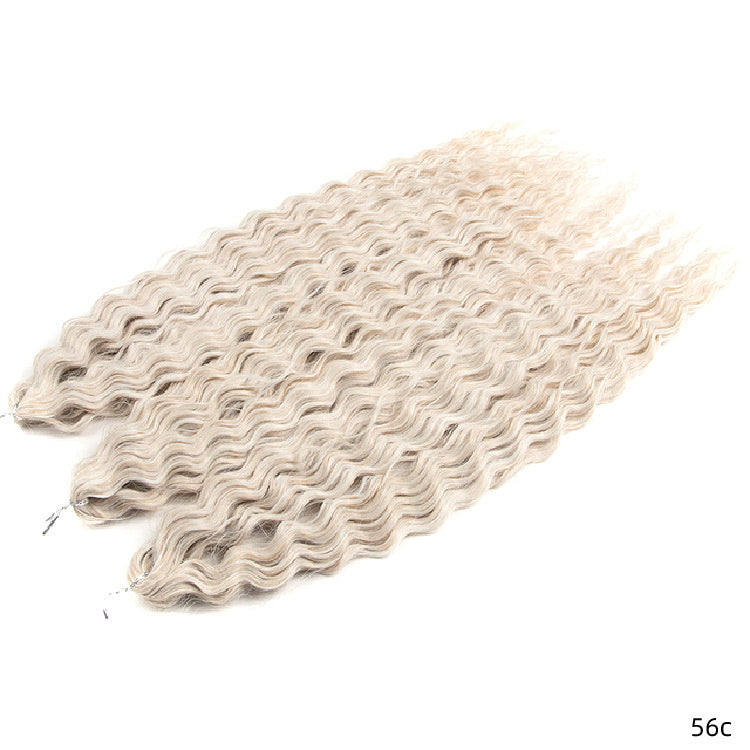 Chemical Fiber Water Ripple Crochet Curls Hair Extensions