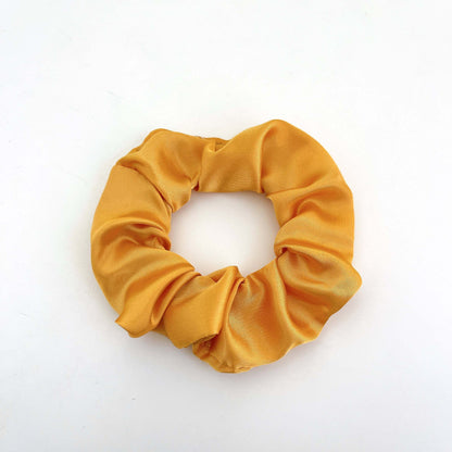 Solid Color Large Intestine Hair Ring Flower Hair Band Hair Accessories Rubber Band For Hair Ties