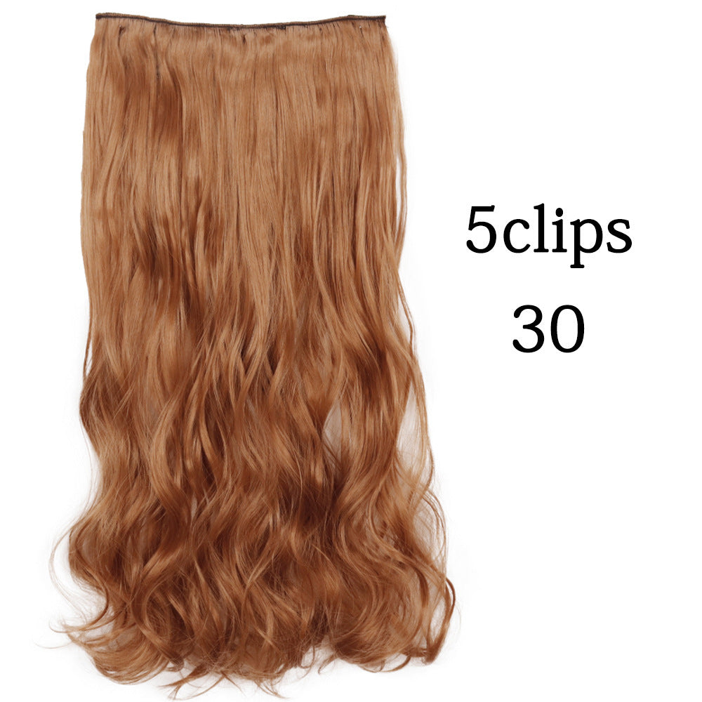 Five-card Big Wave Curly Hair Extension