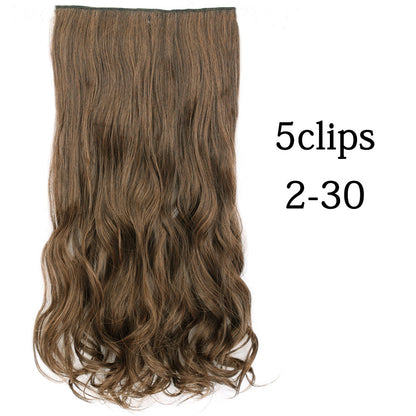 Five-card Big Wave Curly Hair Extension