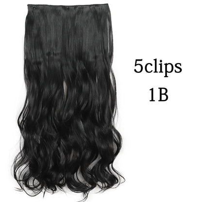 Five-card Big Wave Curly Hair Extension